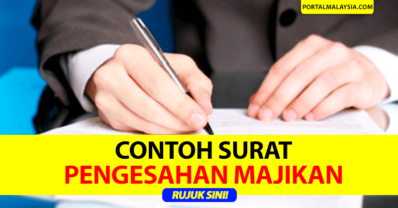 5 Contoh Surat Pengesahan Majikan Jawatan Portal Malaysia