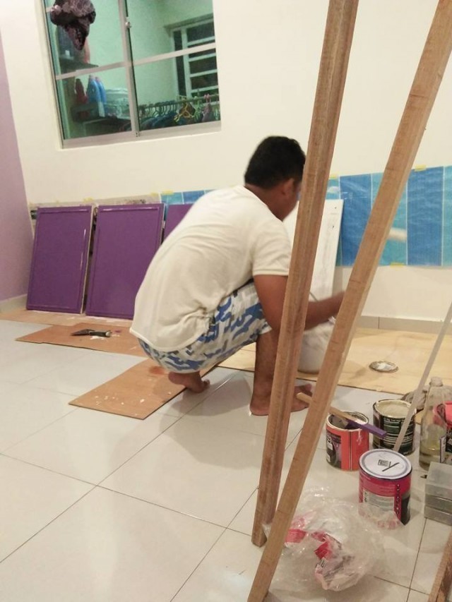 Projek Kabinet Dapur DIY Dengan Kos Sekitar RM250 6