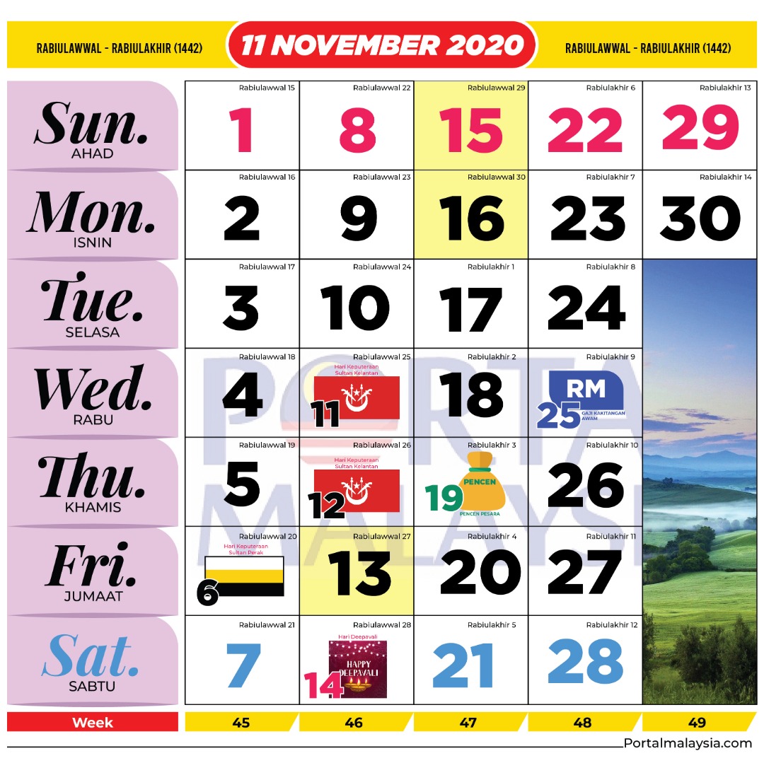 Kalendar Kuda 2020 Perubahan Cuti Sekolah Baru Kemaskini Portal Malaysia