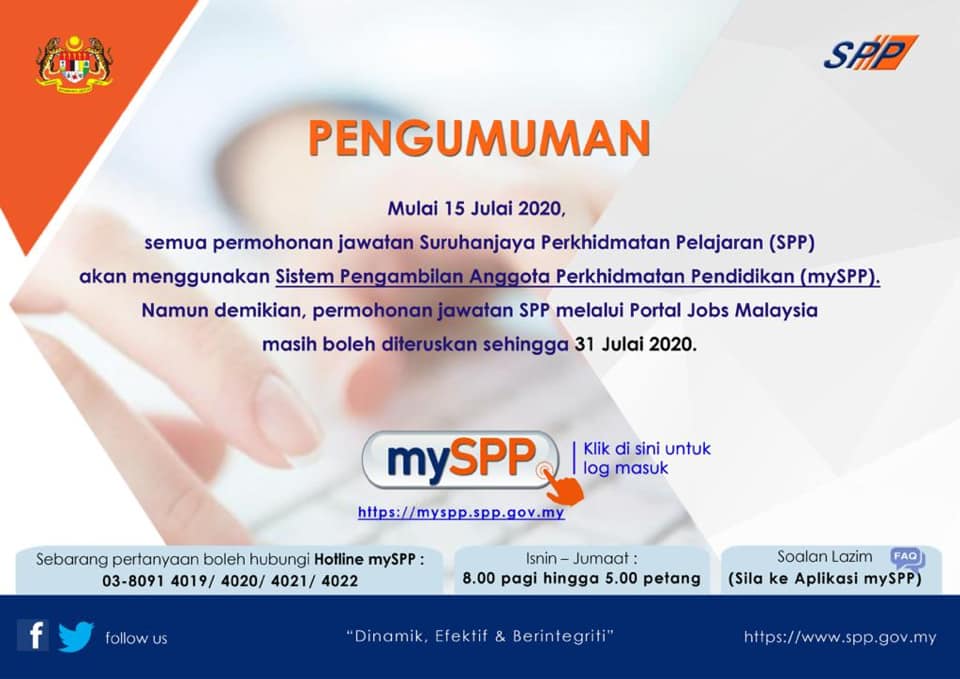 Myspp Cara Daftar Semakan Permohonan Myssp 2020 Tutorial Portal Malaysia