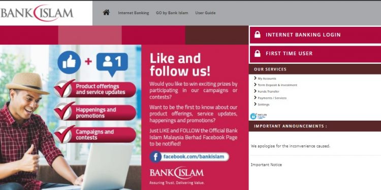 Check Baki Bank Islam Online - Portal Malaysia