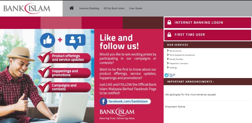Check Baki Bank Islam Online 1