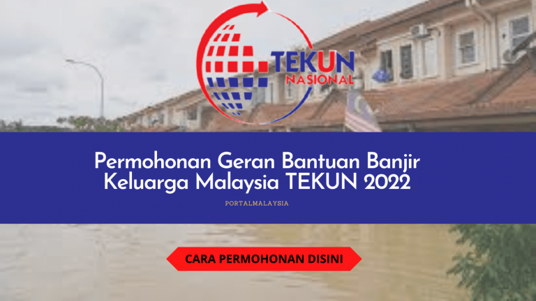 Permohonan Geran Bantuan Banjir Keluarga Malaysia TEKUN 2022