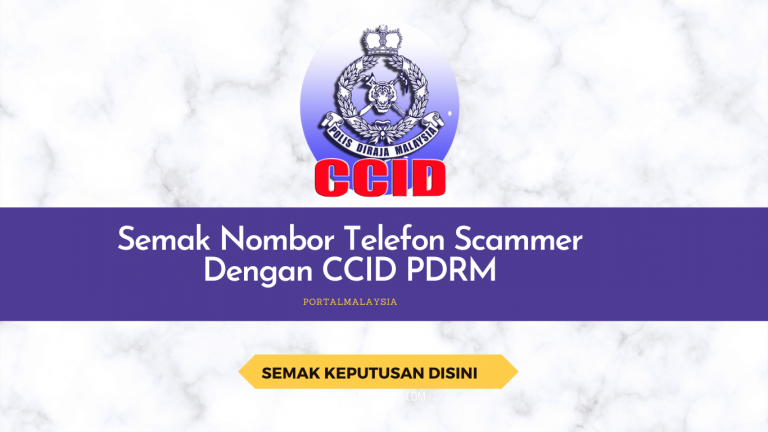 Semak Nombor Telefon Scammer Dengan CCID PDRM