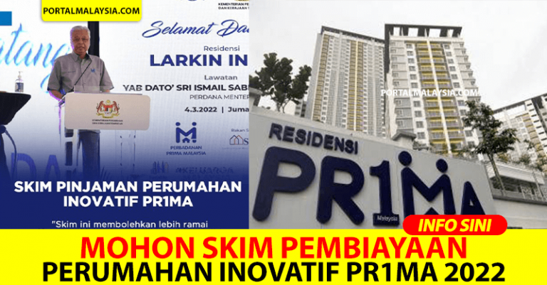 Mohon Skim Pembiayaan Perumahan Inovatif PR1MA 2022