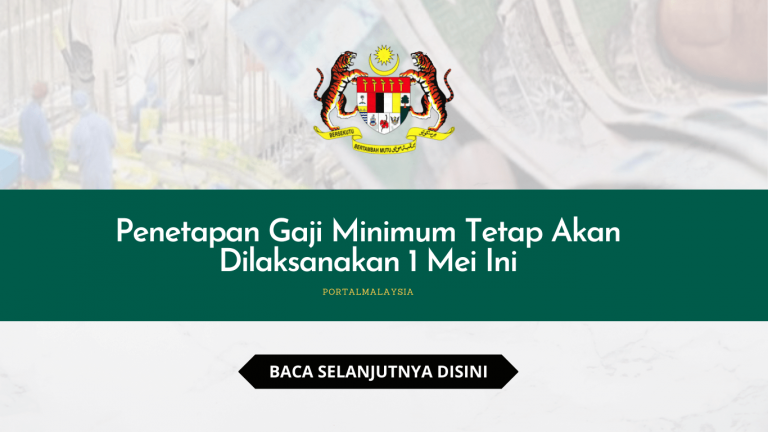 Penetapan Gaji Minimum Tetap Akan Dilaksanakan 1 Mei Ini