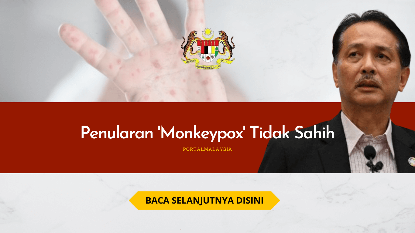Penularan Monkeypox Tidak Sahih
