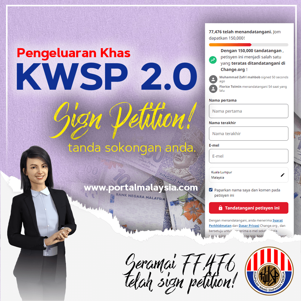 Petisyen Pengeluaran Khas KWSP 2.0 - Rakyat Tuntut Pengeluaran Kali Terakhir! 32