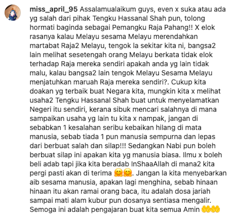 “Tak perlu buat laporan polis…”- Tengku Hassanal suka grafik Fahmi Reza 2