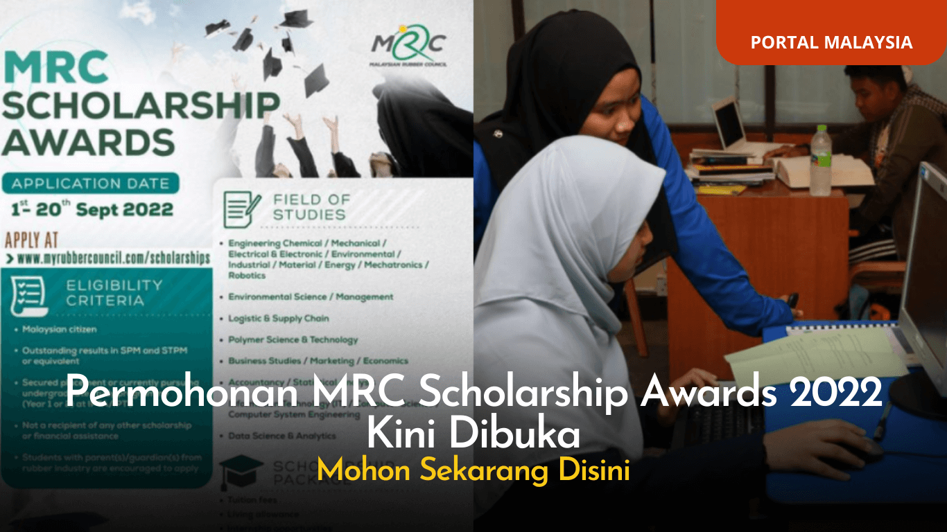 Biasiswa Melanjutkan Pengajian MRC Scholarship Awards 2022