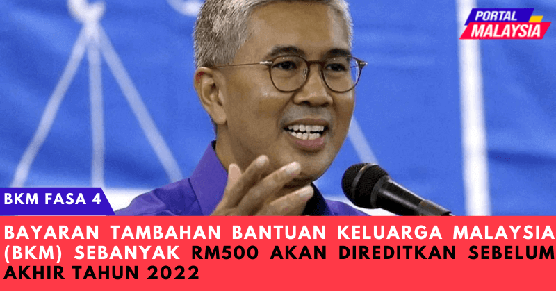 Bayaran Tambahan Bantuan Keluarga Malaysia (BKM) Sebanyak RM500 Akan Dikreditkan Sebelum Akhir Tahun 2022 ~ Semak Kelayakan Anda Disini !! 6
