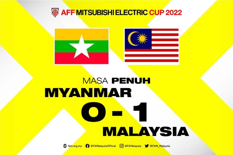 Piala Mitsubishi Electric AFF 2022 - Harimau Malaya Raih 3 Mata! 1