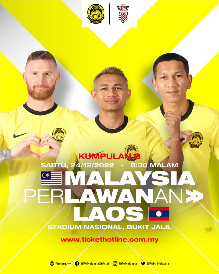 Piala Mitsubishi Electric AFF 2022 - Harimau Malaya Raih 3 Mata! 2