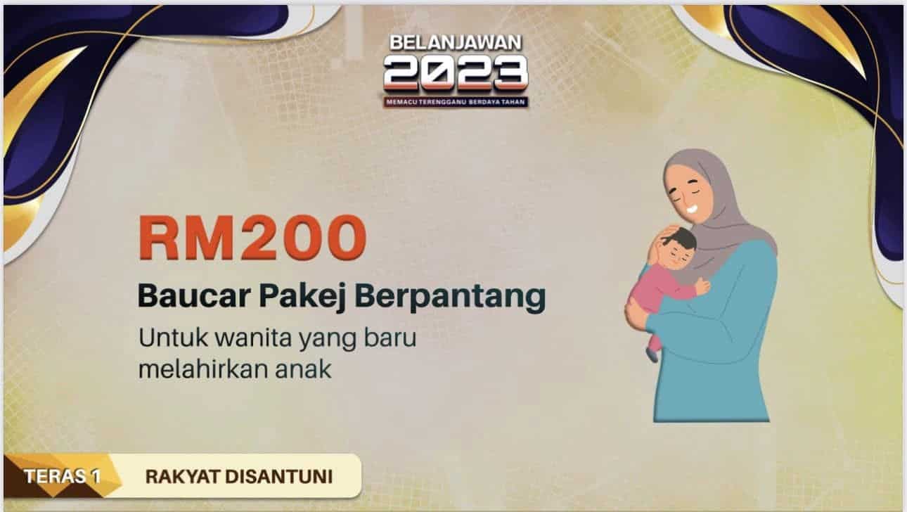 Baucar Pakej Berpantang RM200 Untuk Bakal Ibu 1
