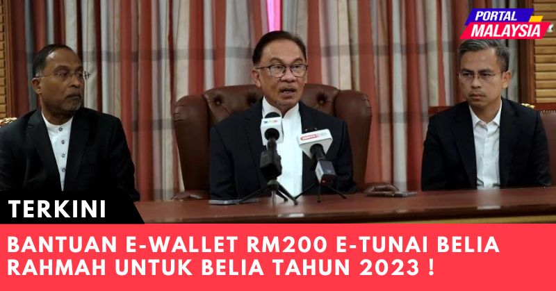 TERKINI : Bantuan E-Wallet RM200 E-Tunai Belia Rahmah Untuk Belia Tahun 2023 !